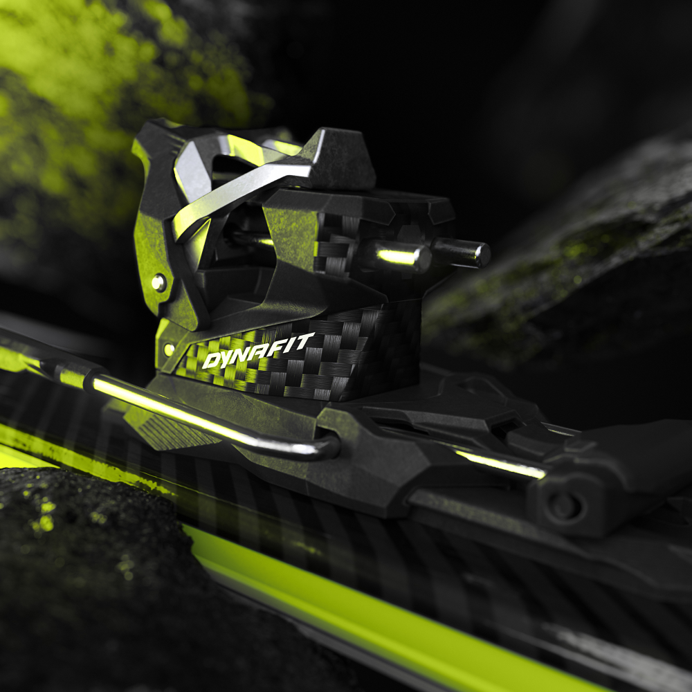DYNAFIT BLACKLIGHT CARBON PRO + BINDING - SIDE