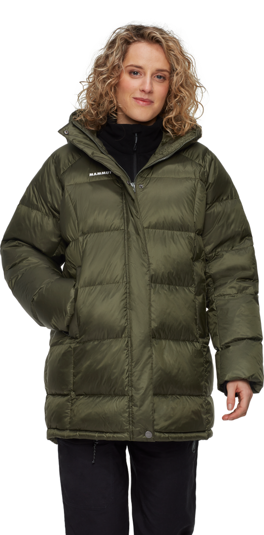 MAMMUT GLACIER GLOW IN HOODED PARKA W - UNTUVATAKKI