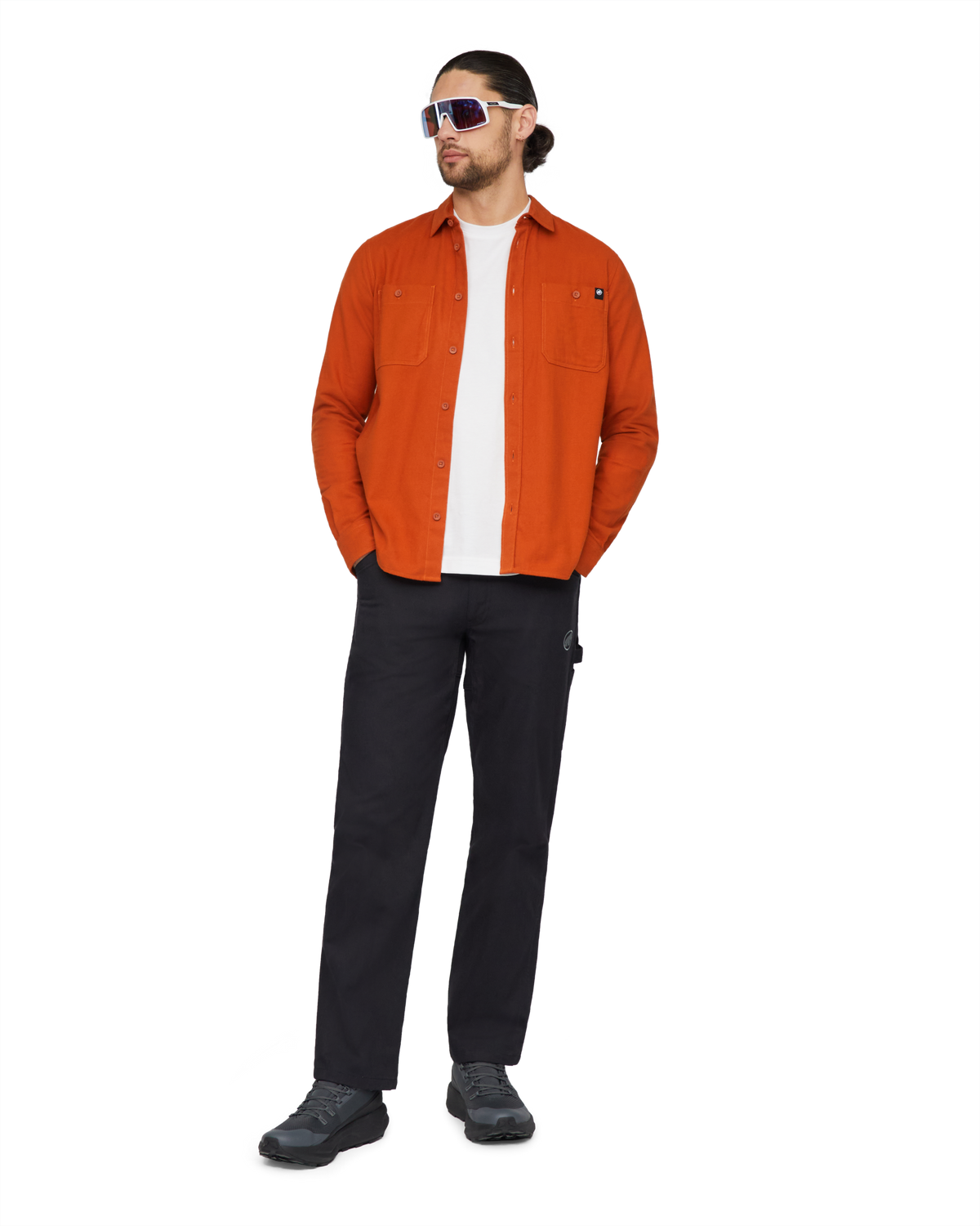MAMMUT ALVRA PLAIN LONGSLEEVE SHIRT MEN - FLANELLIPAITA