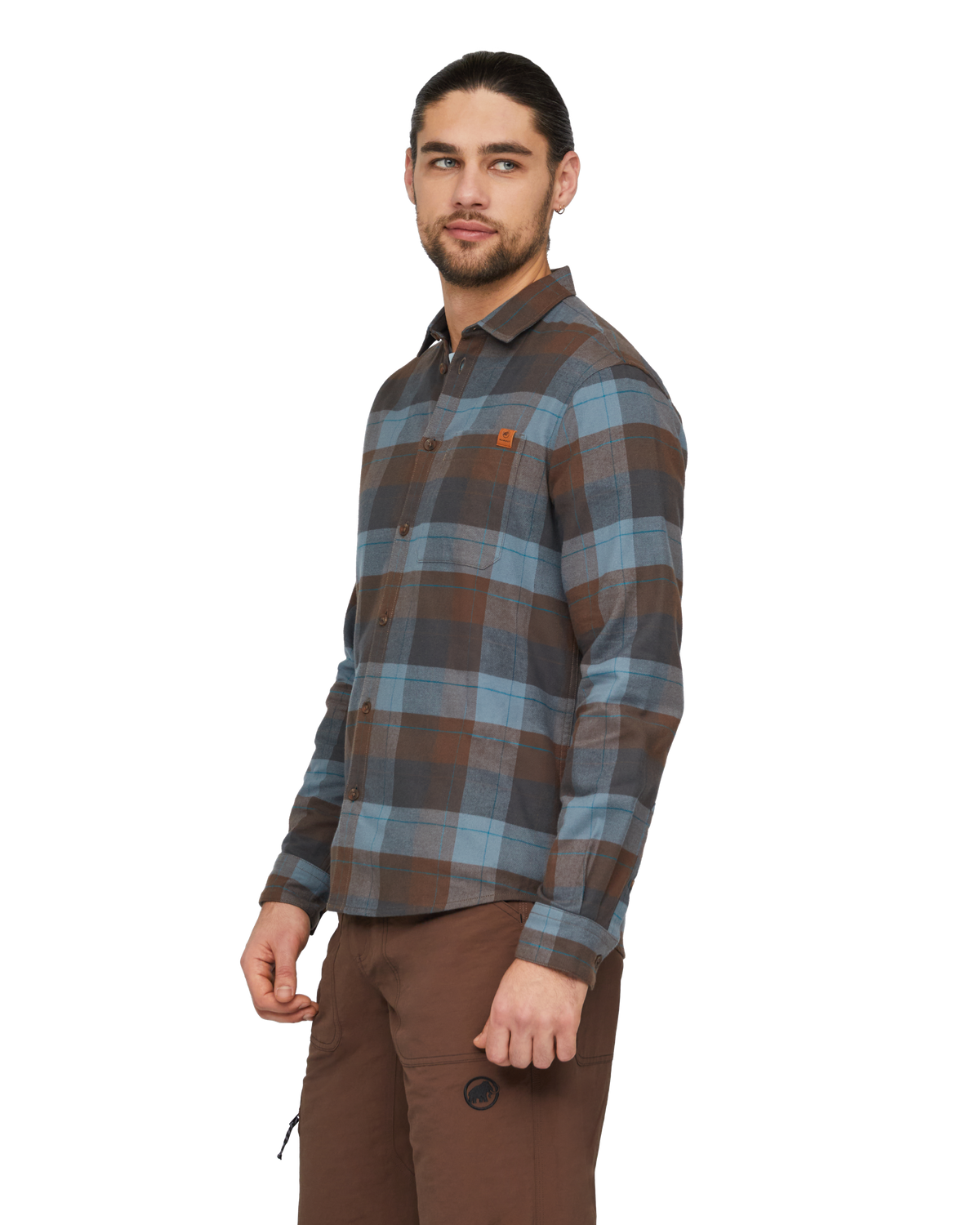 MAMMUT TROVAT LONGSLEEVE SHIRT MEN - FLANELLIPAITA