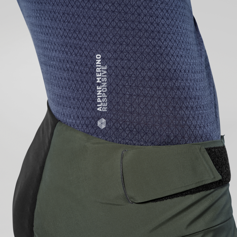 SALEWA ZEBRU MED WARM AMR W 1/2Z TEE. - TEKNINEN MERINOALUSPAITA
