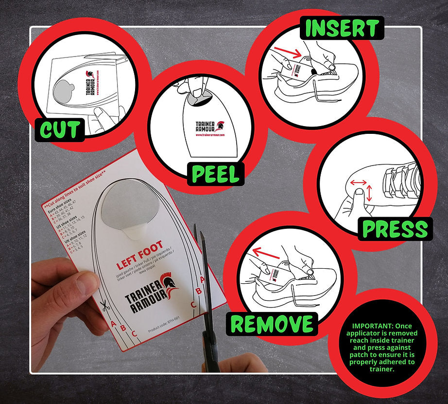 TRAINER ARMOUR BIG TOE HOLE PREVENTER - VARVASLAASTARI MUSTA