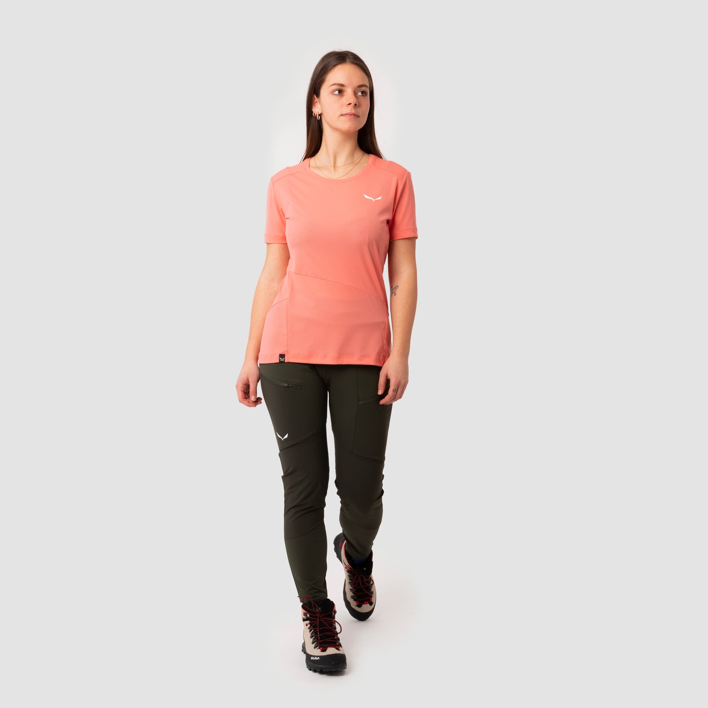 SALEWA PUEZ DRY RESP W CARGO TIGHTS - NAISTEN VAELLUSTRIKOOT