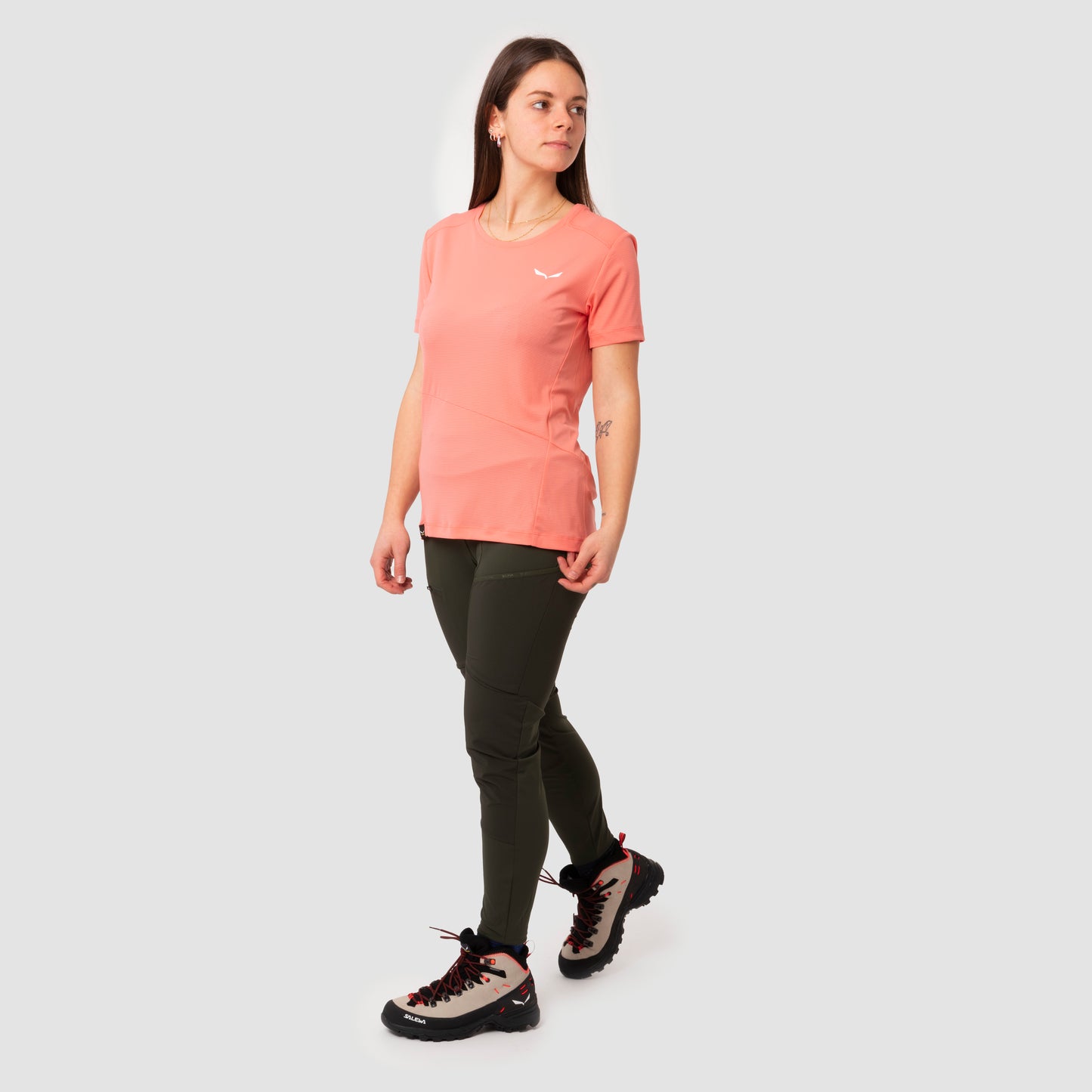 SALEWA PUEZ DRY RESP W CARGO TIGHTS - NAISTEN VAELLUSTRIKOOT