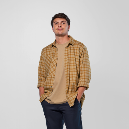 FANES FLANNEL 5PL M L/S SHIRT.