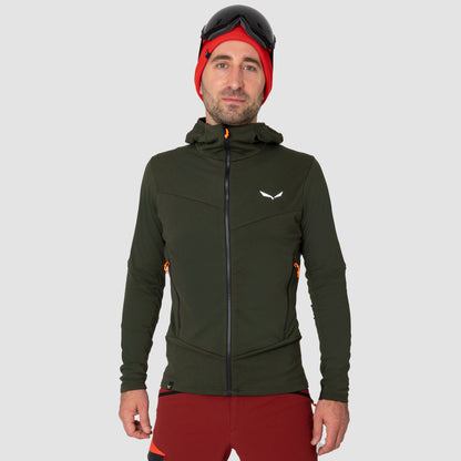SALEWA PUEZ PL M HD JACKET - FLEECEHUPPARI