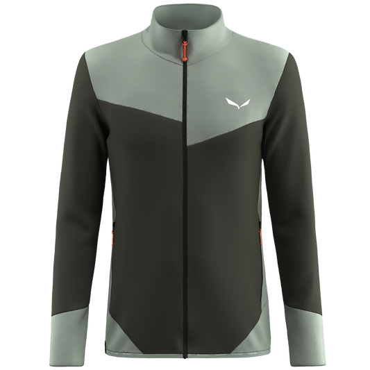 SALEWA PUEZ WAFFLE HYB PL JACKET M - MIESTEN FLEECETAKKI