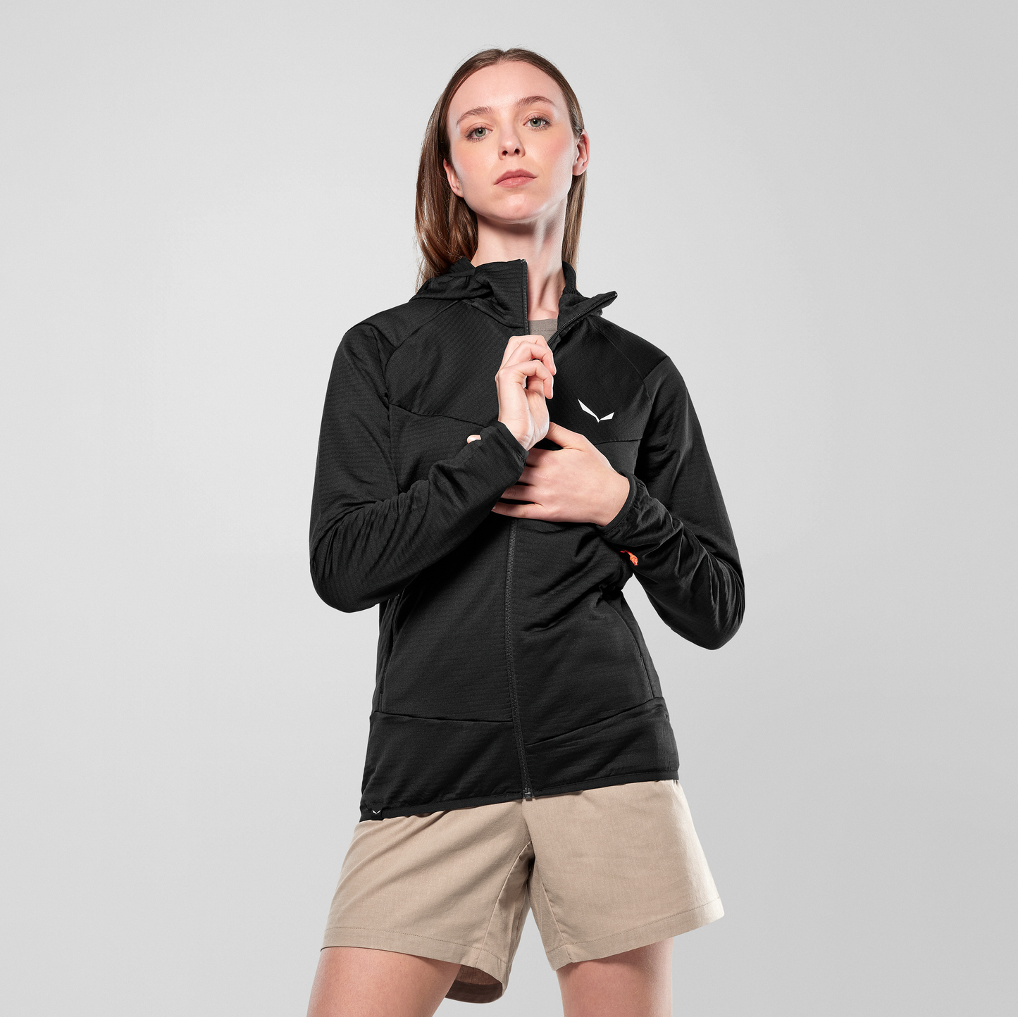 SALEWA PUEZ ALTAVIA PL HD JKT W - FLEECETAKKI