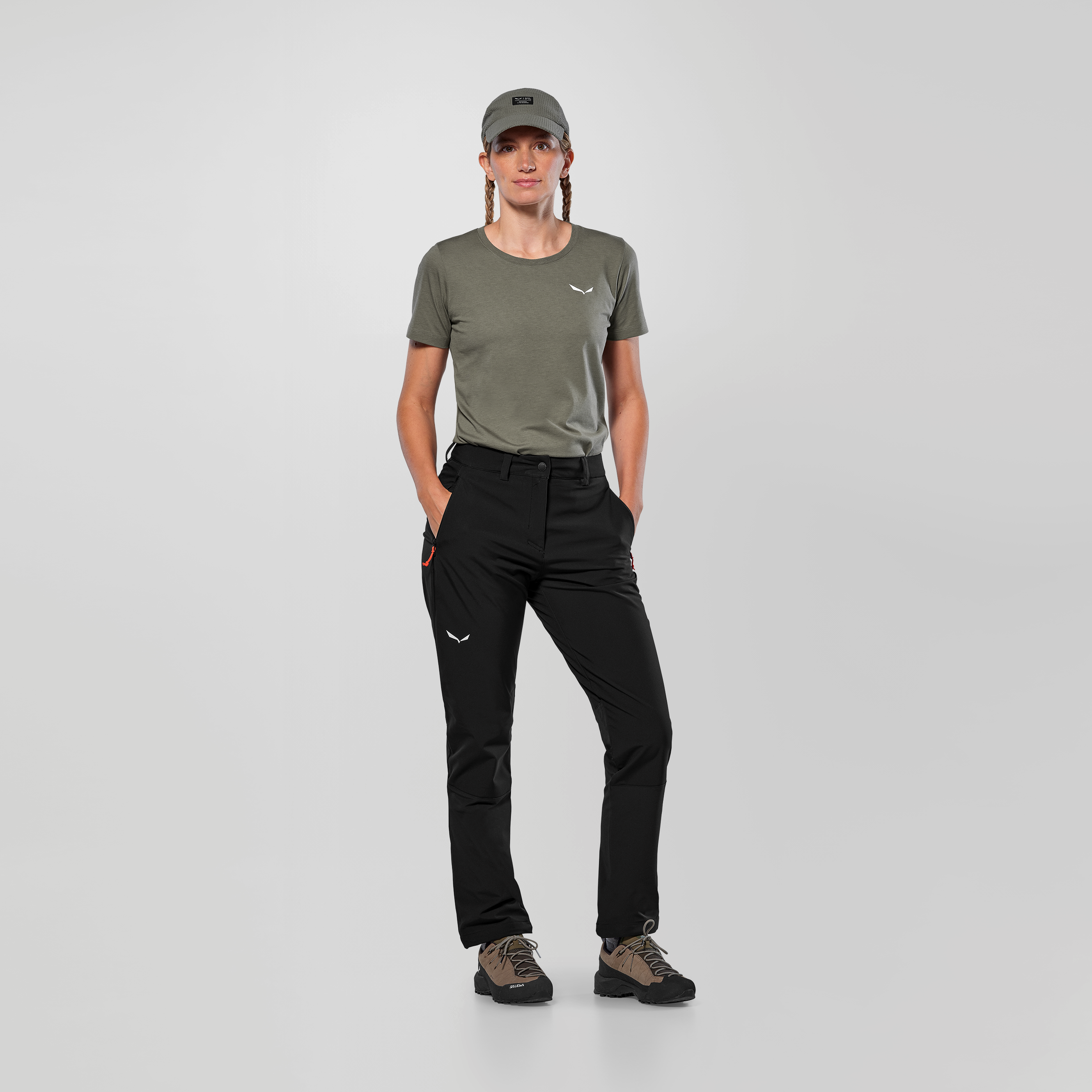 SALEWA PUEZ DOLOMIA 2 PANTS W - SOFT SHELL HOUSUT