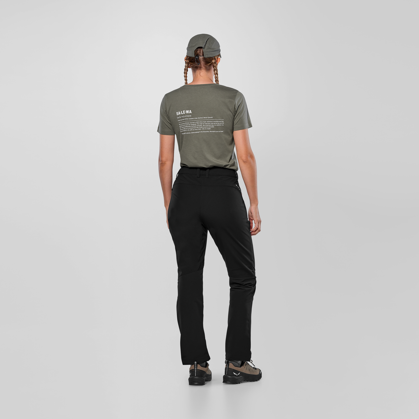 SALEWA PUEZ DOLOMIA 2 PANTS W - SOFT SHELL HOUSUT