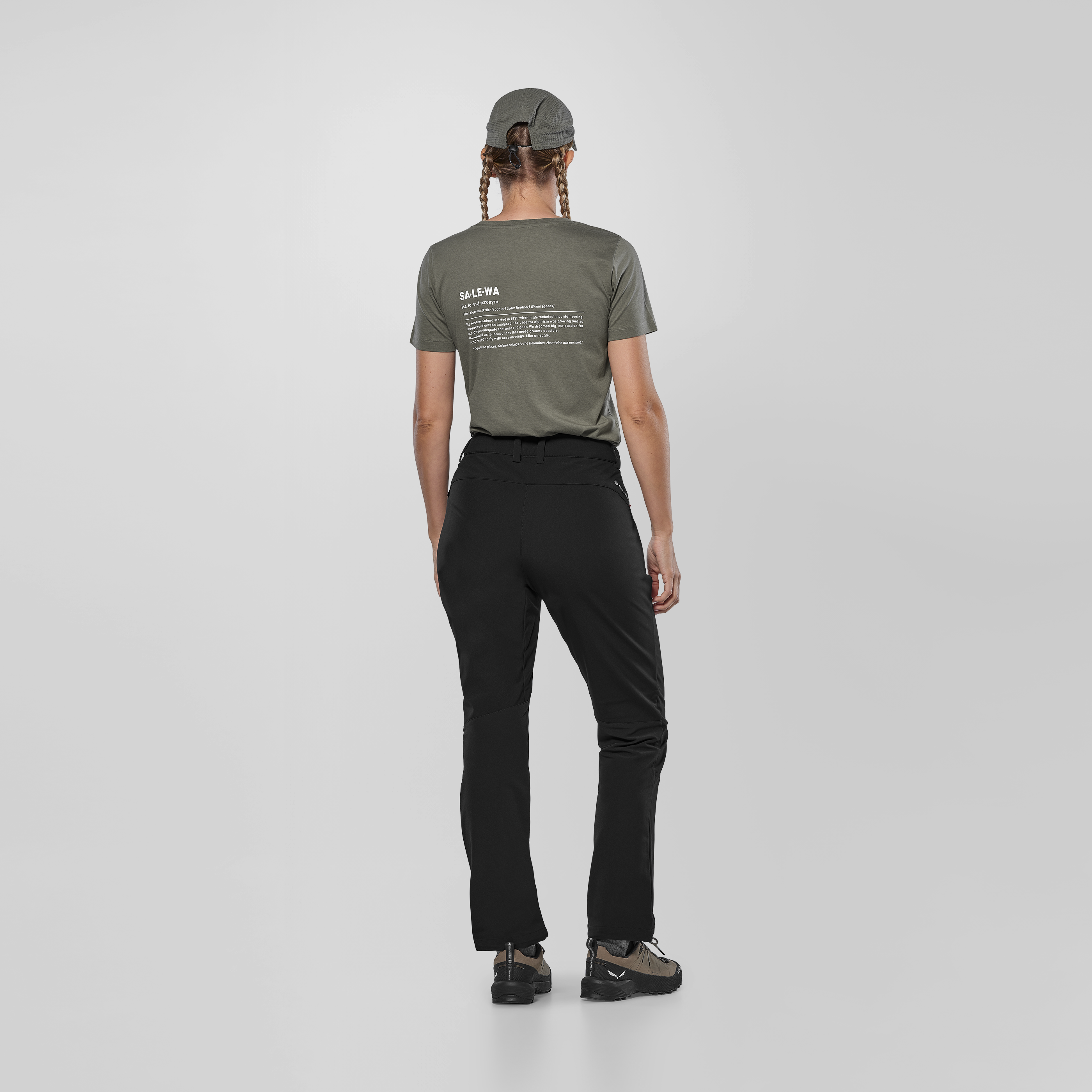 SALEWA PUEZ DOLOMIA 2 PANTS W - SOFT SHELL HOUSUT