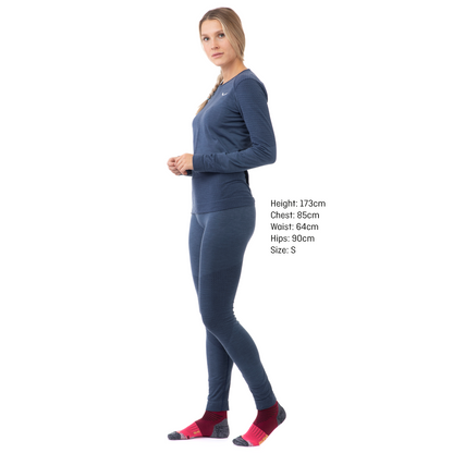 SALEWA ZEBRU MEDIUM WARM AMR W TIGHT. - TEKNISET MERINOALUSHOUSUT