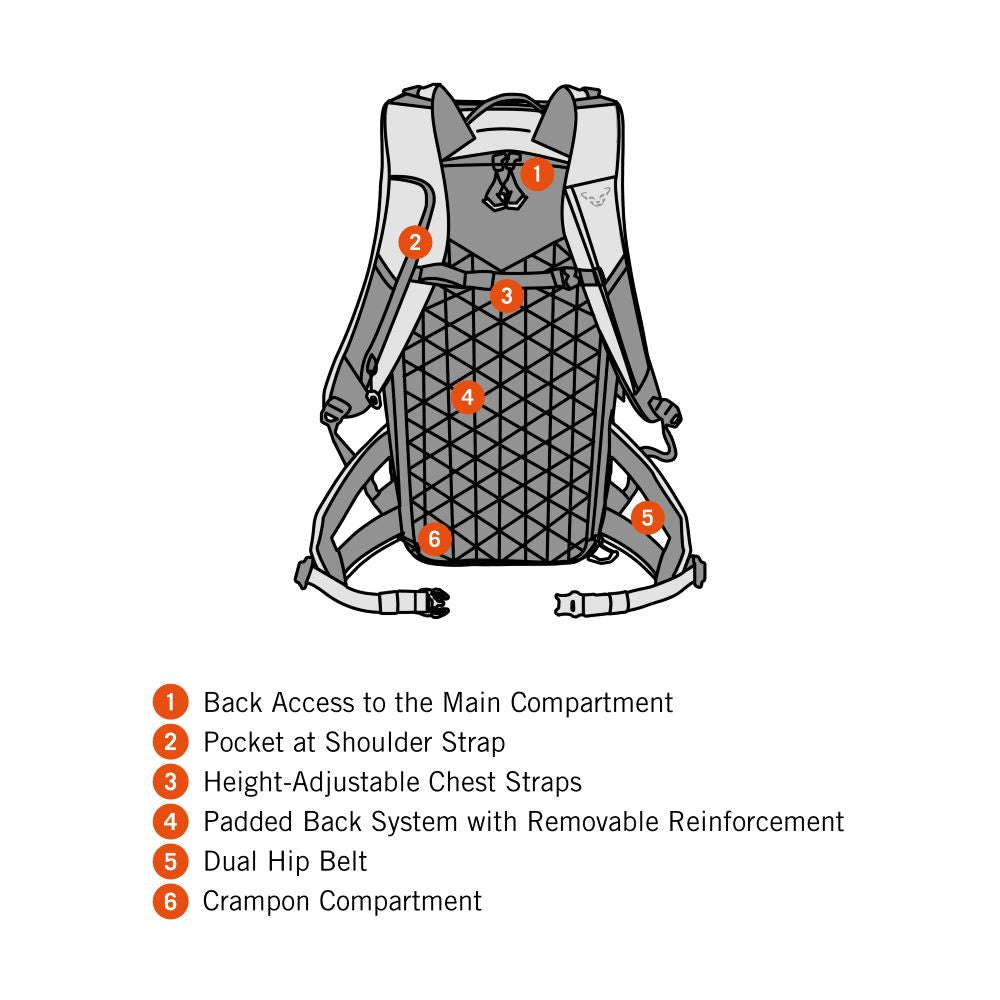 DYNAFIT FREE 32 BACKPACK W - NAISTEN LASKUREPPU