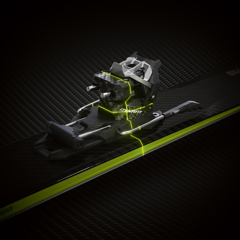 DYNAFIT BLACKLIGHT CARBON PRO + BINDING - SIDE