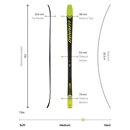 DYNAFIT MEZZALAMA TOURING SKI - KISASUKSET