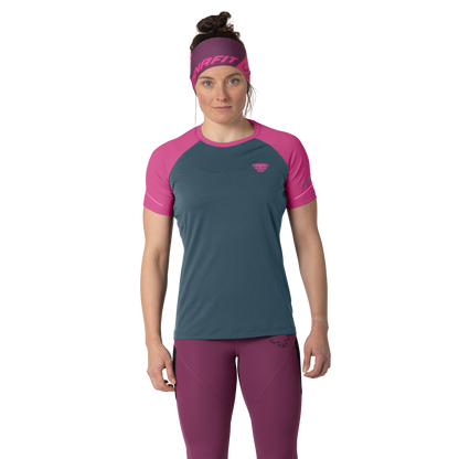 DYNAFIT ALPINE PRO W S/S TEE - JUOKSUPAITA