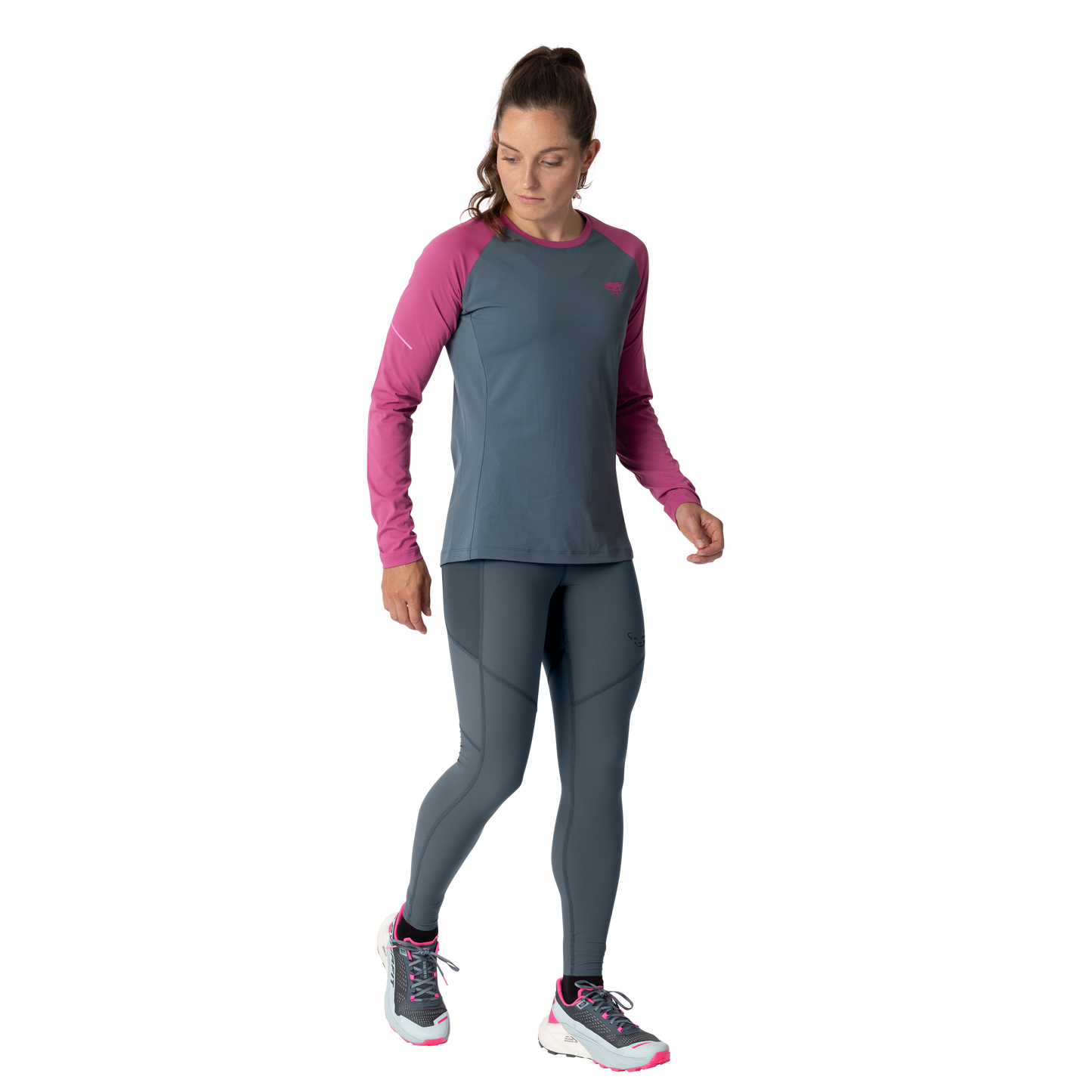 DYNAFIT ALPINE PRO W L/S TEE - JUOKSUPAITA