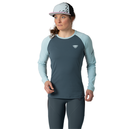 DYNAFIT ALPINE PRO W L/S TEE - JUOKSUPAITA