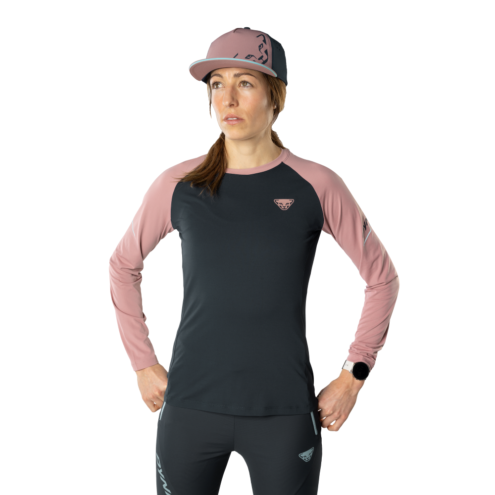 DYNAFIT ALPINE PRO W L/S TEE - JUOKSUPAITA