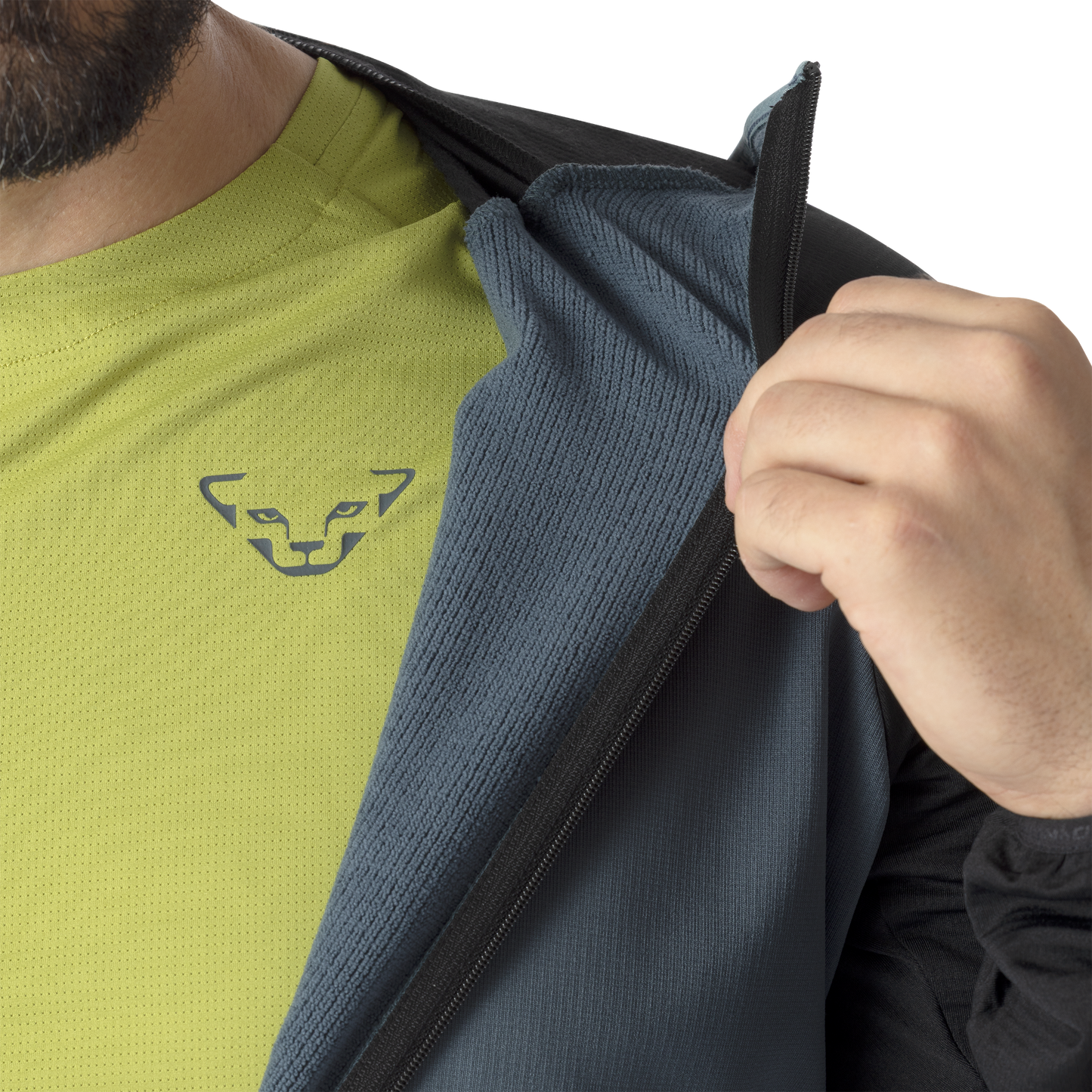 DYNAFIT TRANSALPER LIGHT PTC M HOODY - MIDLAYER-FLEECE