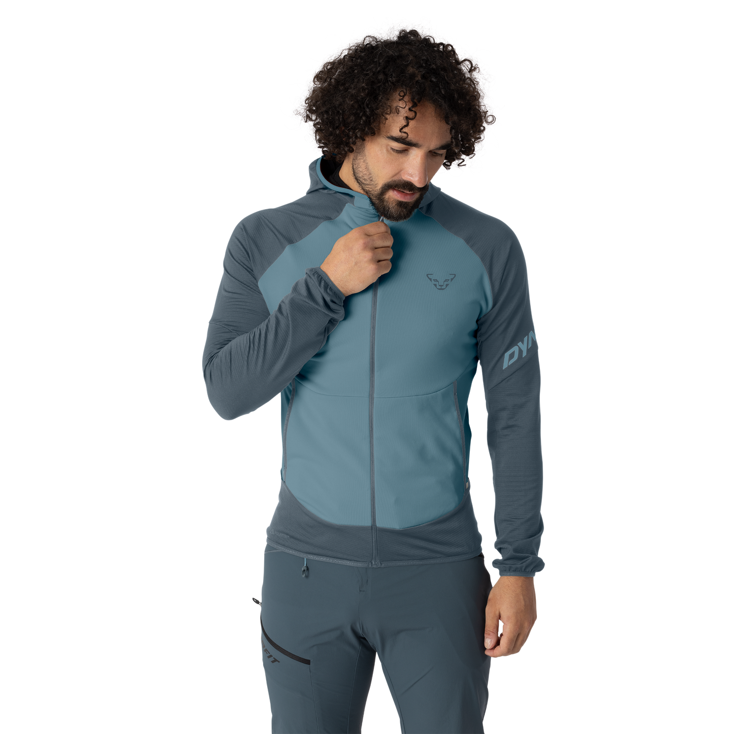 DYNAFIT TRANSALPER LIGHT PTC M HOODY - MIDLAYER-FLEECE