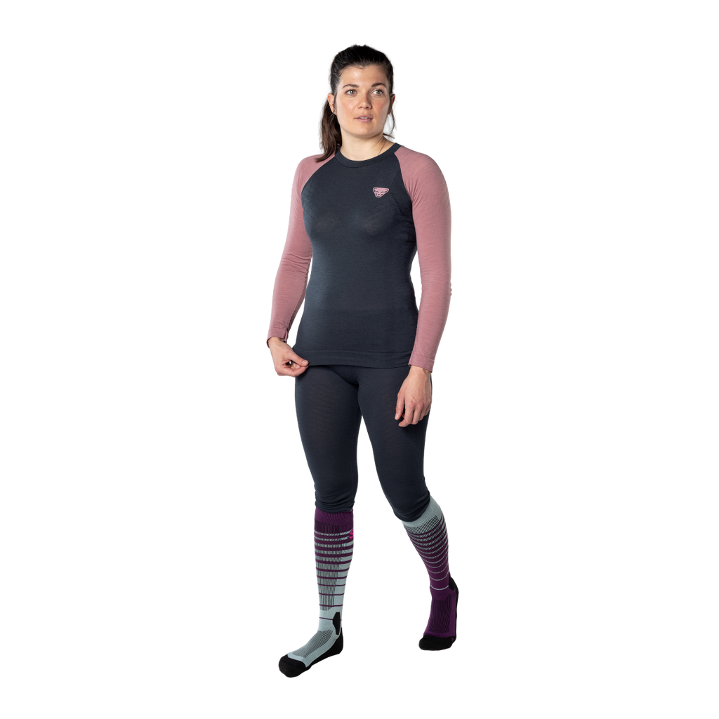 DYNAFIT TOUR LIGHT MERINO W L/S TEE - MERINOALUSPAITA