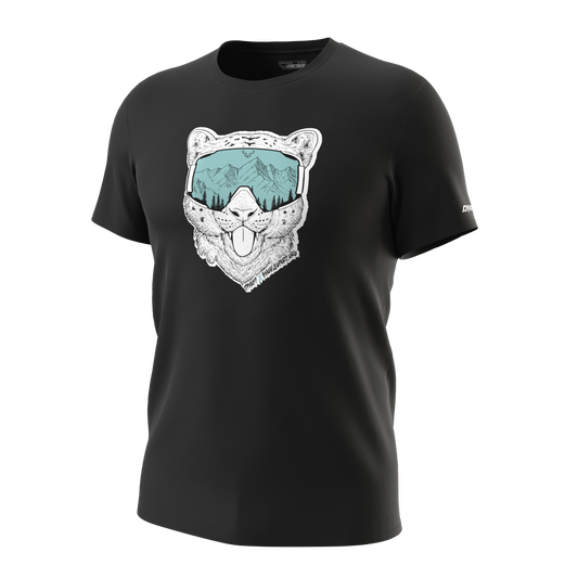 DYNAFIT SNOW LEOPARD CO T-SHIRT M - T-PAITA