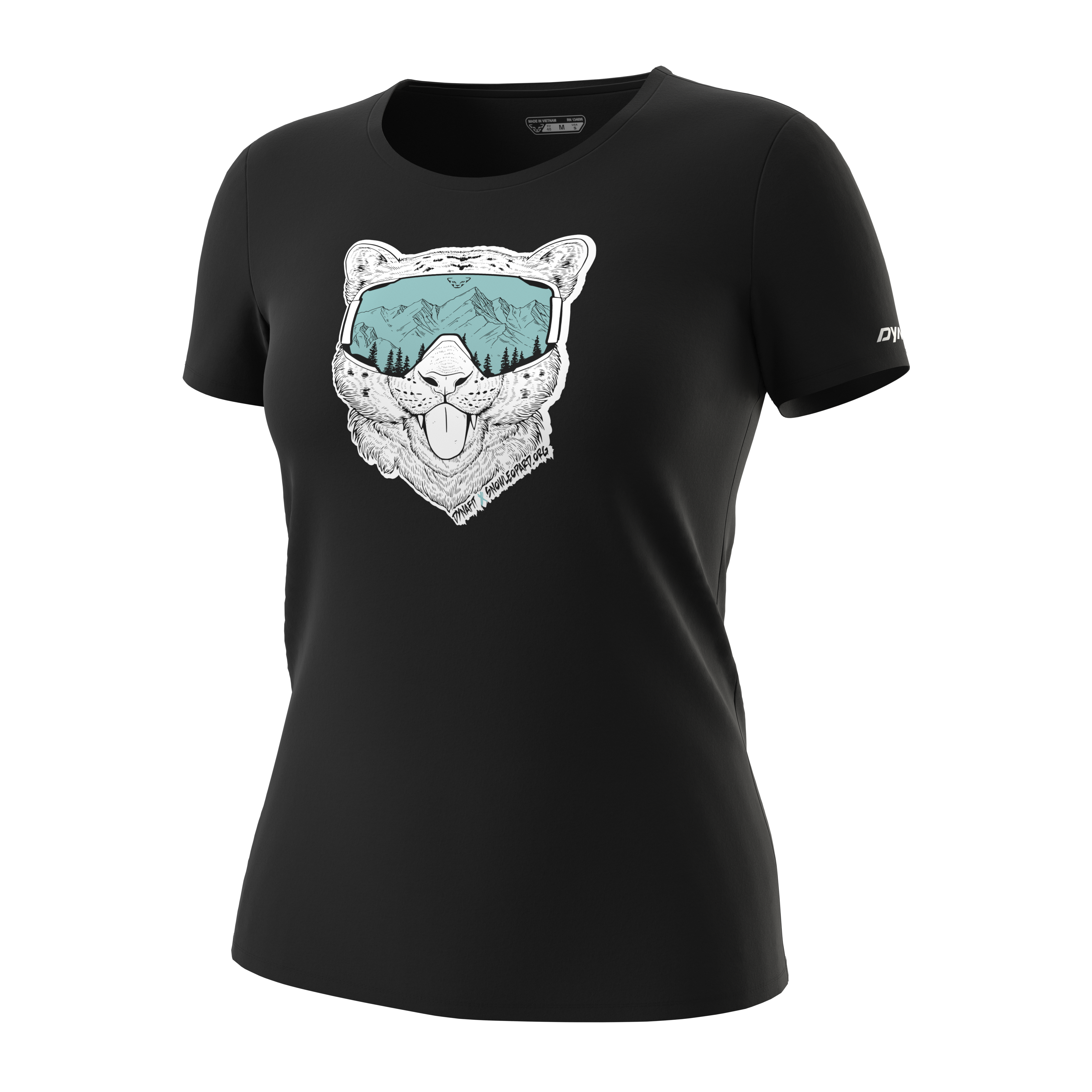 DYNAFIT SNOW LEOPARD CO T-SHIRT W - T-PAITA