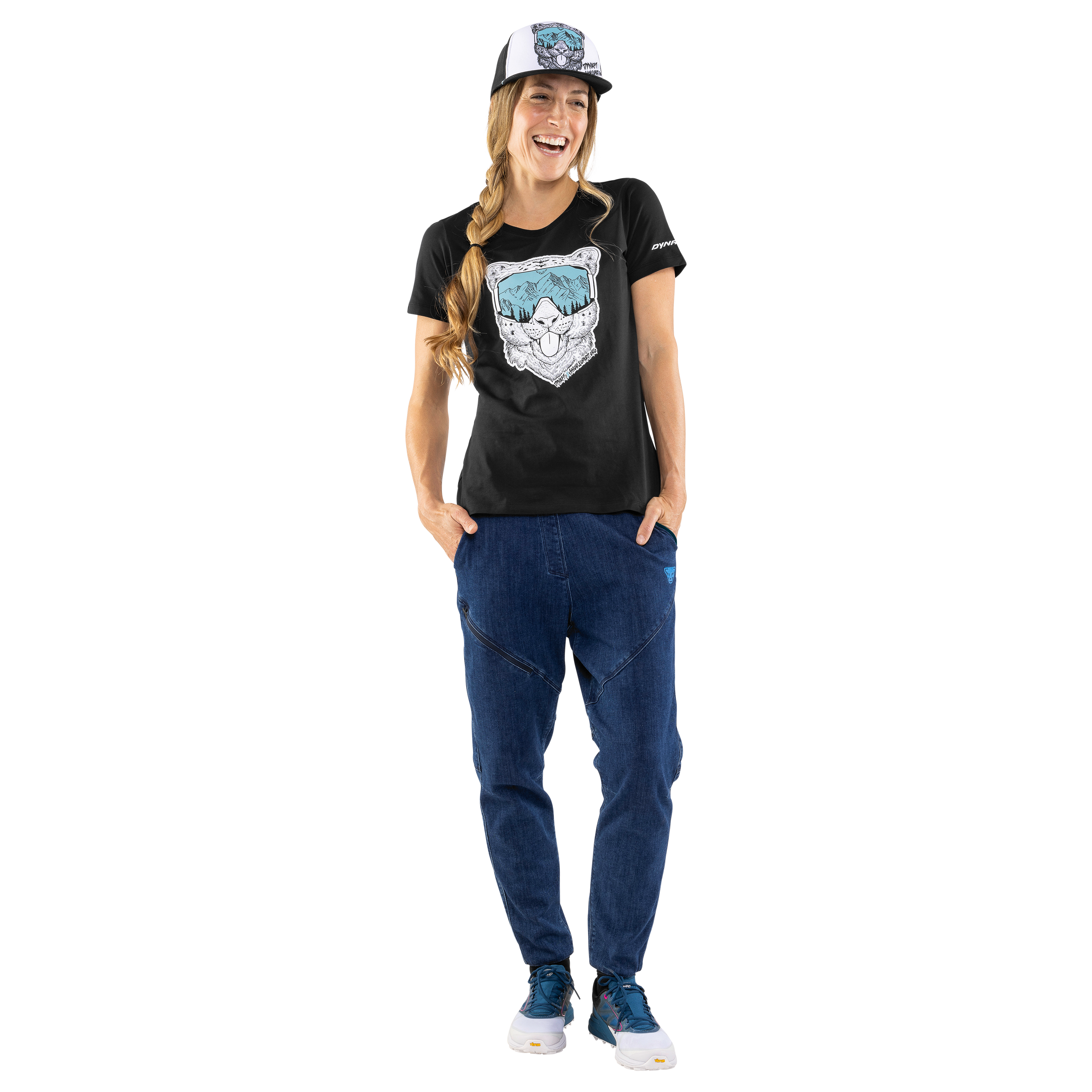 DYNAFIT SNOW LEOPARD CO T-SHIRT W - T-PAITA