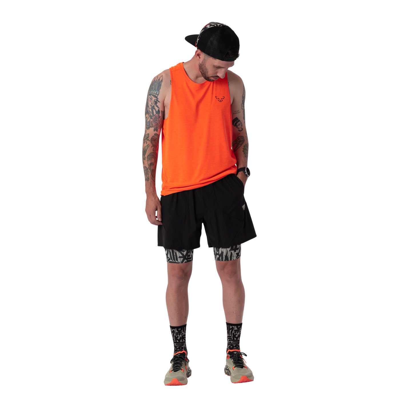 DYNAFIT TRAIL 2IN1 SHORTS M - JUOKSUSHORTSIT