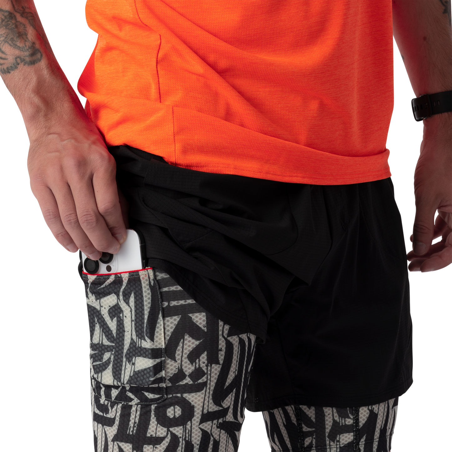 DYNAFIT TRAIL 2IN1 SHORTS M - JUOKSUSHORTSIT