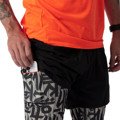 DYNAFIT TRAIL 2IN1 SHORTS M - JUOKSUSHORTSIT