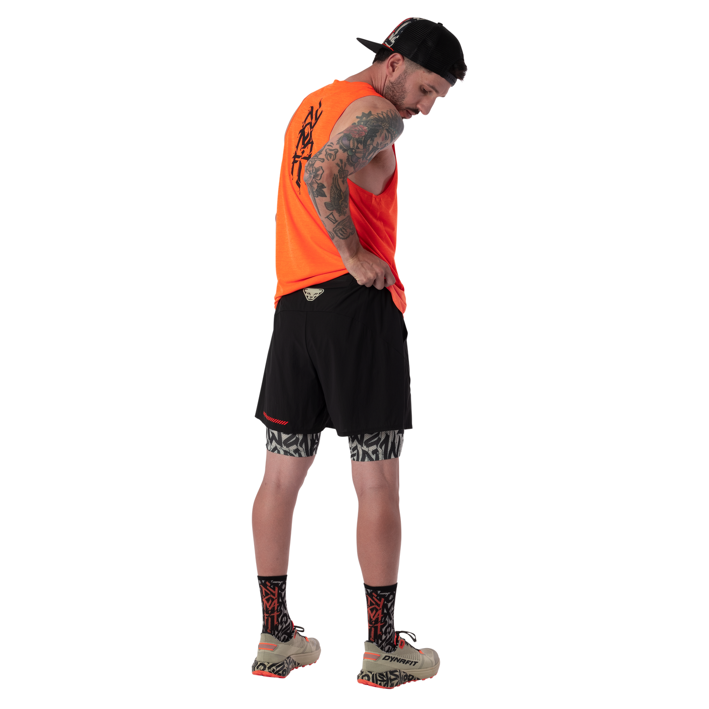 DYNAFIT TRAIL 2IN1 SHORTS M - JUOKSUSHORTSIT