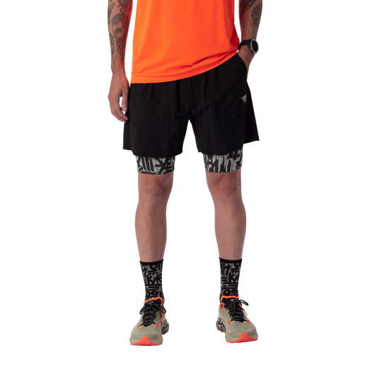 DYNAFIT TRAIL 2IN1 SHORTS M - JUOKSUSHORTSIT