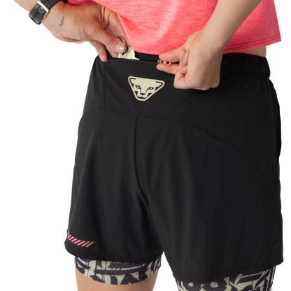 DYNAFIT TRAIL 2IN1 SHORT W - JUOKSUSHORTSIT