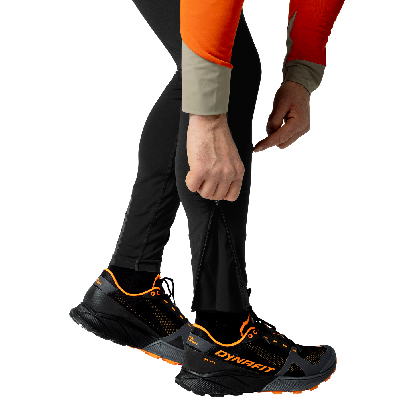 DYNAFIT ALPINE SOFTSHELL HYBRID PNT M - JUOKSUHOUSUT
