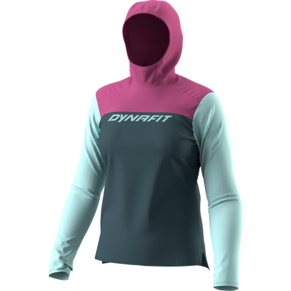 DYNAFIT TRAVERSE SUN  HOODY W - HUPPARI UV-SUOJALLA