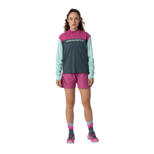 DYNAFIT TRAVERSE SUN  HOODY W - HUPPARI UV-SUOJALLA