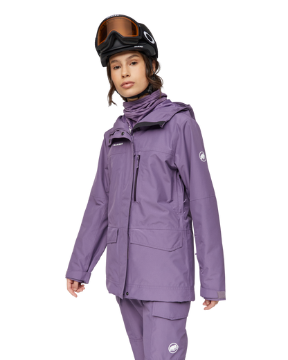 MAMMUT FALL LINE HS THERMO HOOODED JACKET W - VANULLINEN LASKUTAKKI
