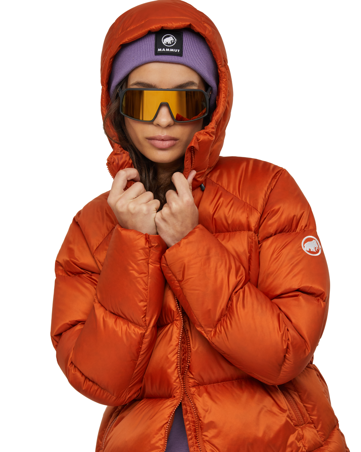 MAMMUT GLACIER GLOW IN HOODED JKT W - UNTUVATAKKI