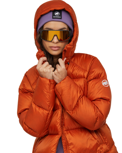 MAMMUT GLACIER GLOW IN HOODED JKT W - UNTUVATAKKI
