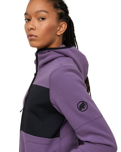 MAMMUT TAMARO ML HOODED JACKET W - FLEECETAKKI
