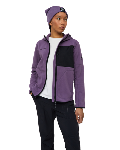 MAMMUT TAMARO ML HOODED JACKET W - FLEECETAKKI