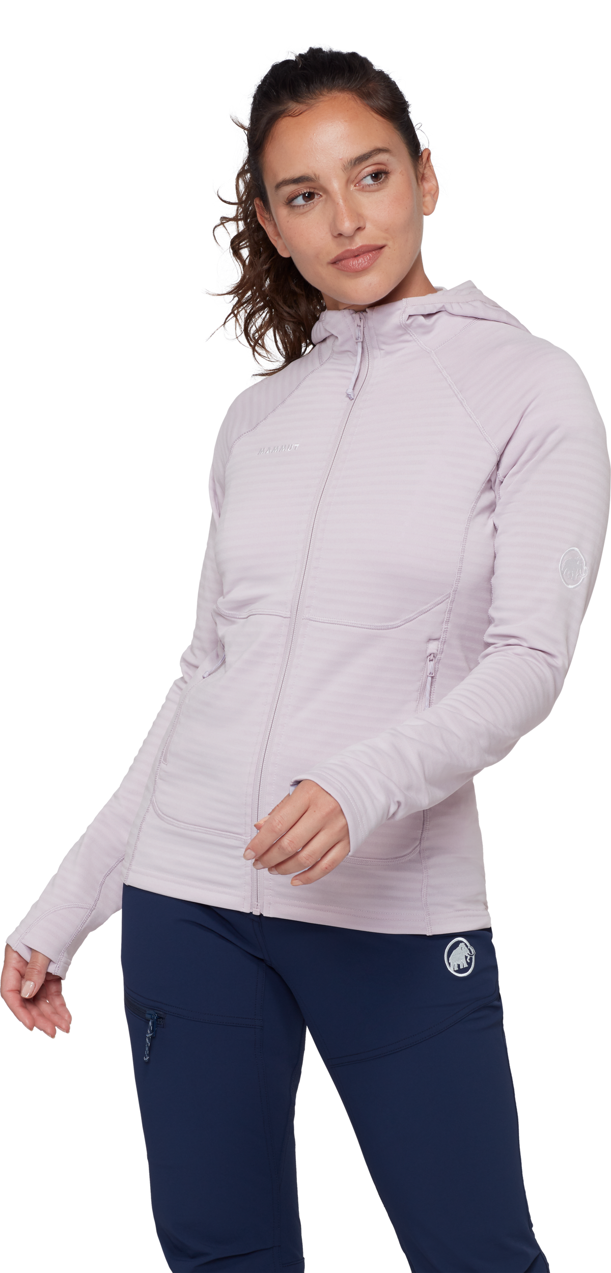 MAMMUT TAISS ML HOODED JACKET W - POLARTEC® VÄLITAKKI