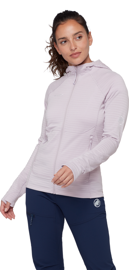 MAMMUT TAISS ML HOODED JACKET W - POLARTEC® VÄLITAKKI
