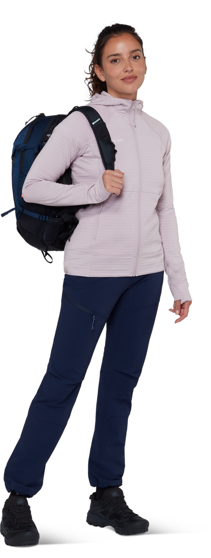 MAMMUT TAISS ML HOODED JACKET W - POLARTEC® VÄLITAKKI
