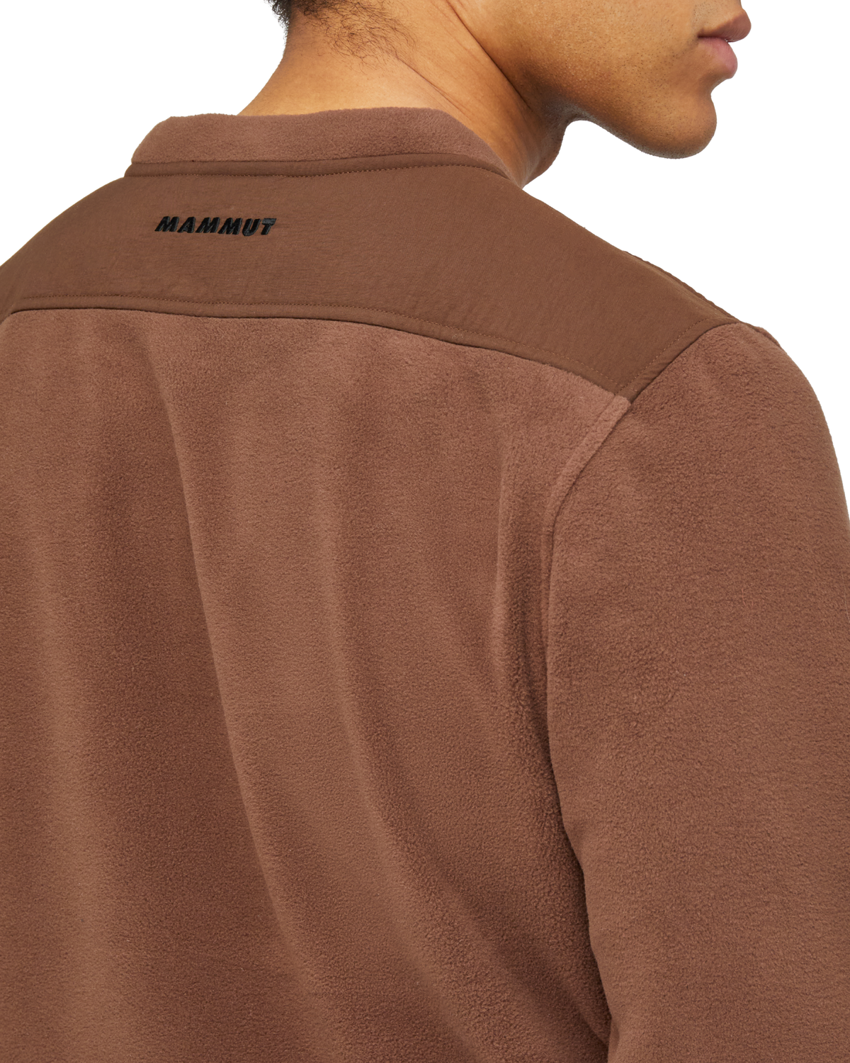 MAMMUT MOONSTONE LIGHT ML HYBRID CREW NECK - FLEECEPAITA
