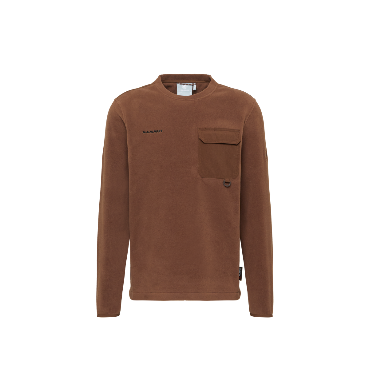 MAMMUT MOONSTONE LIGHT ML HYBRID CREW NECK - FLEECEPAITA