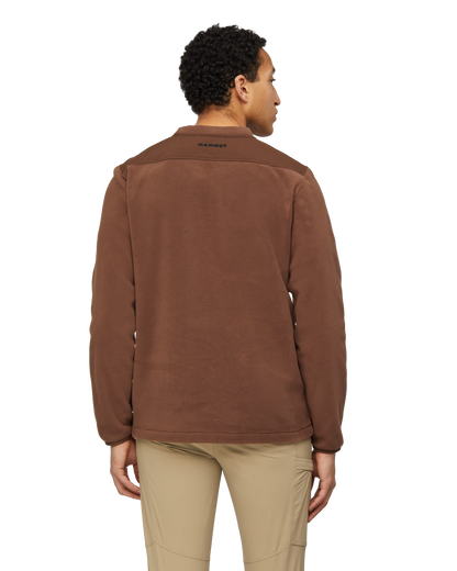 MAMMUT MOONSTONE LIGHT ML HYBRID CREW NECK - FLEECEPAITA