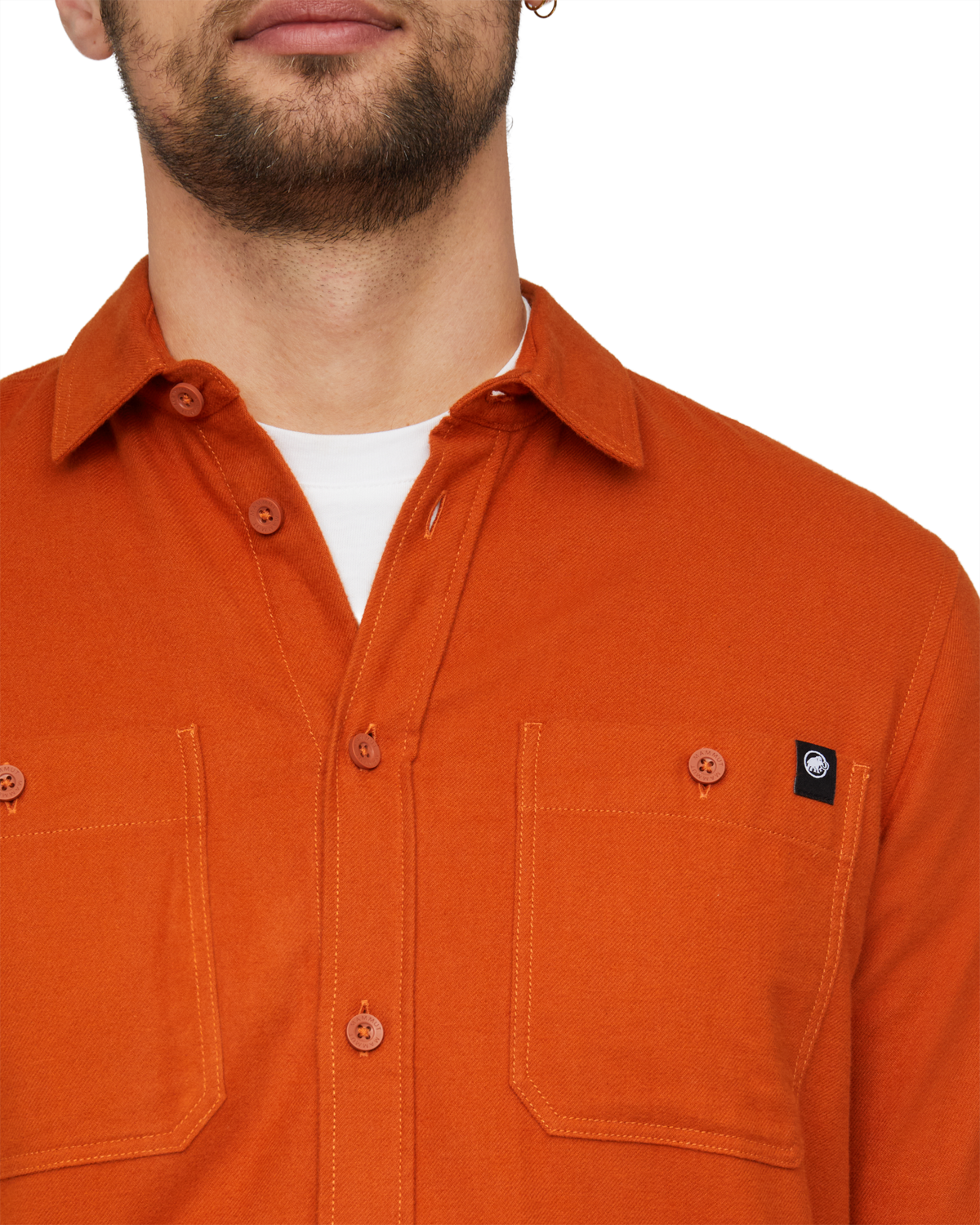 MAMMUT ALVRA PLAIN LONGSLEEVE SHIRT MEN - FLANELLIPAITA